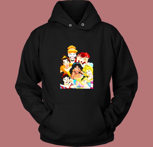 Disney Princess Funny Cover Cinderella Cute Vintage Hoodie Disney Princess Funny Cover Cinderella Cute Vintage Hoodie