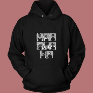 Disney Villains Mugshot Funny Cool 80s Hoodie