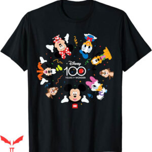 Disneyland Themed T-Shirt 100 Years Of Wonder T-Shirt
