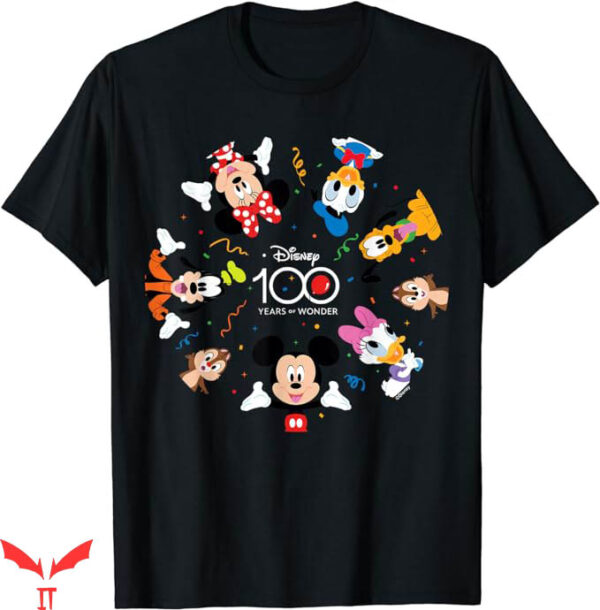 Disneyland Themed T-Shirt 100 Years Of Wonder T-Shirt