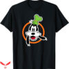 Disneyland Themed T-Shirt Goofy Orange Circle T-Shirt