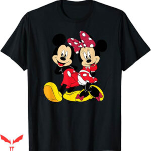 Disneyland Themed T-Shirt Mickey And Minnie Mouse T-Shirt