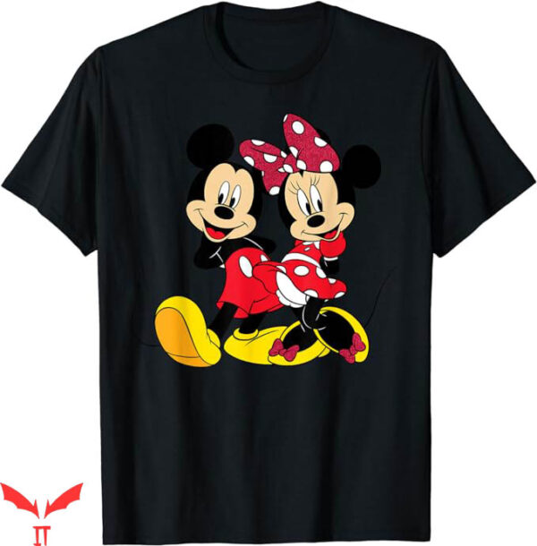 Disneyland Themed T-Shirt Mickey And Minnie Mouse T-Shirt