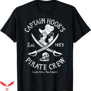 Disneyland Themed T-Shirt Peter Pan Captain Hook Pirate