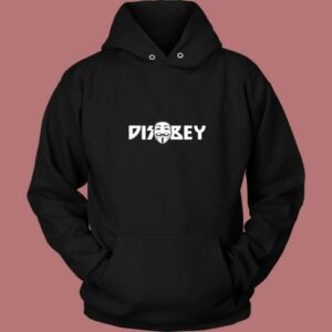 Disobey Mask V For Vendetta Vintage Hoodie