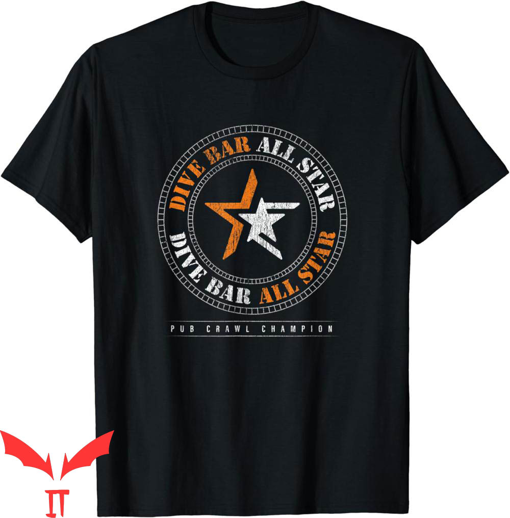 Dive Bar Club T-Shirt Funny All-Stars Pub Crawl Vintage Dive Bar Club T-Shirt Funny All-Stars Pub Crawl Vintage