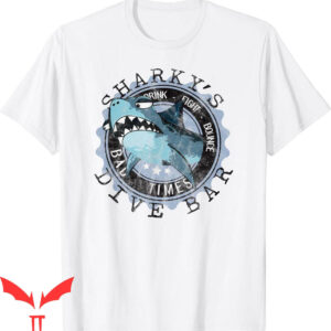 Dive Bar Club T-Shirt Sharkys Fun Attitude Drinking Pub