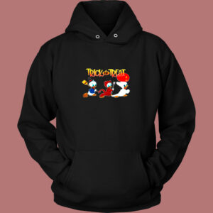 Donald Duck Trick Or Treat Vintage Hoodie Donald Duck Trick Or Treat Vintage Hoodie