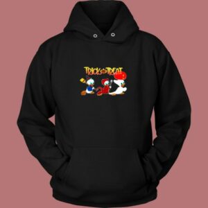 Donald Duck Trick Or Treat Vintage Hoodie
