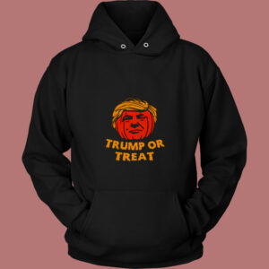 Donald Trump Or Treat Halloween 80s Hoodie Donald Trump Or Treat Halloween 80s Hoodie