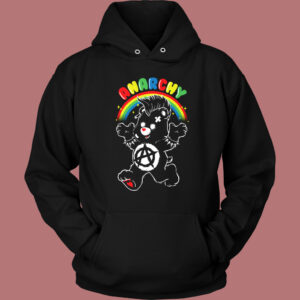 Dont Care Bear Anarchy Hoodie Style 1