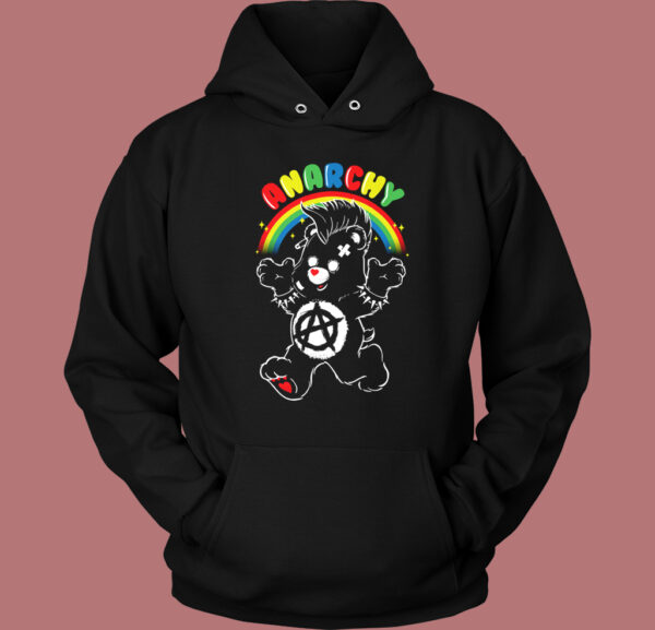 Dont Care Bear Anarchy Hoodie Style