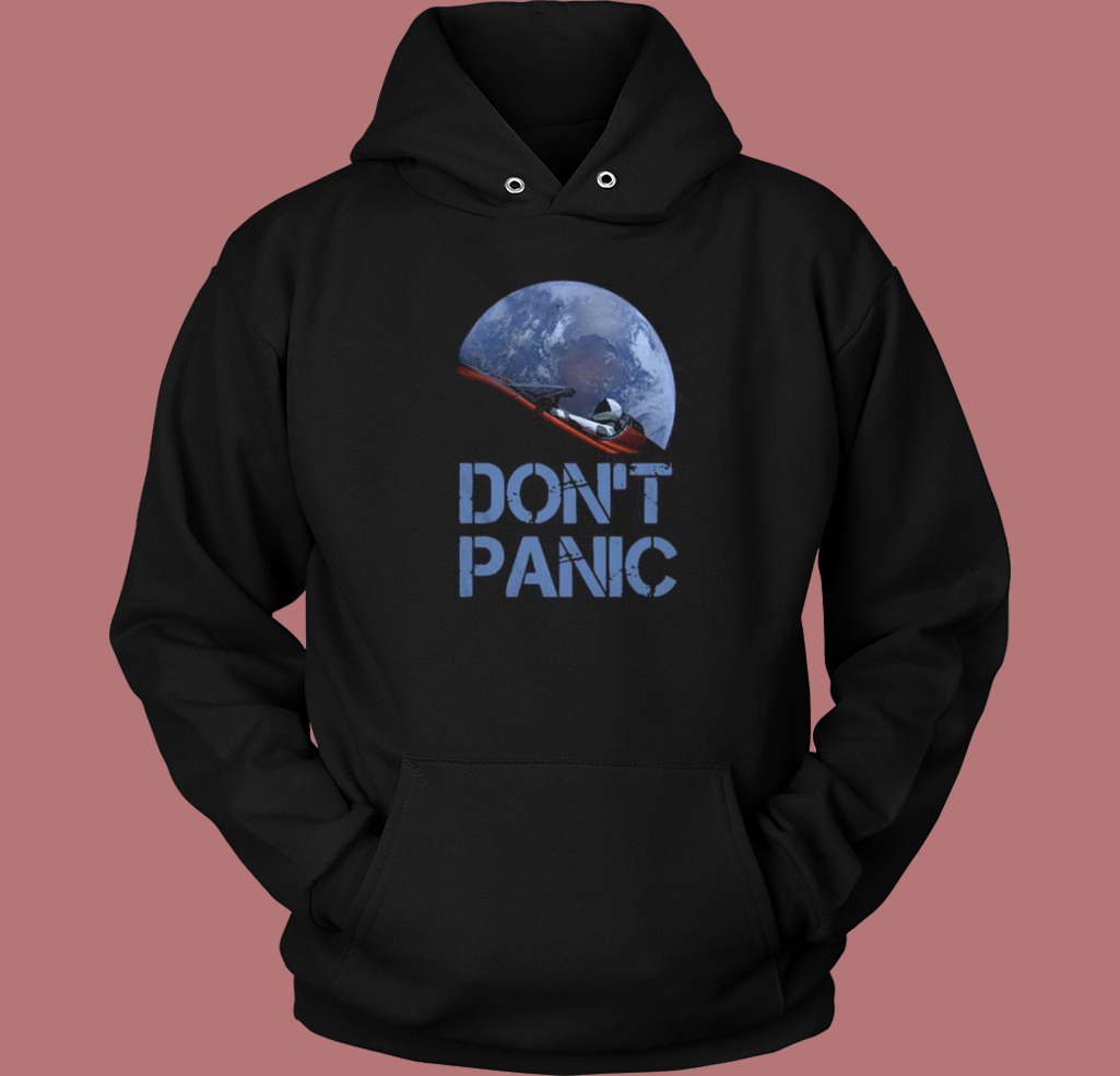 Dont Panic Starman Essential Hoodie Style Dont Panic Starman Essential Hoodie Style