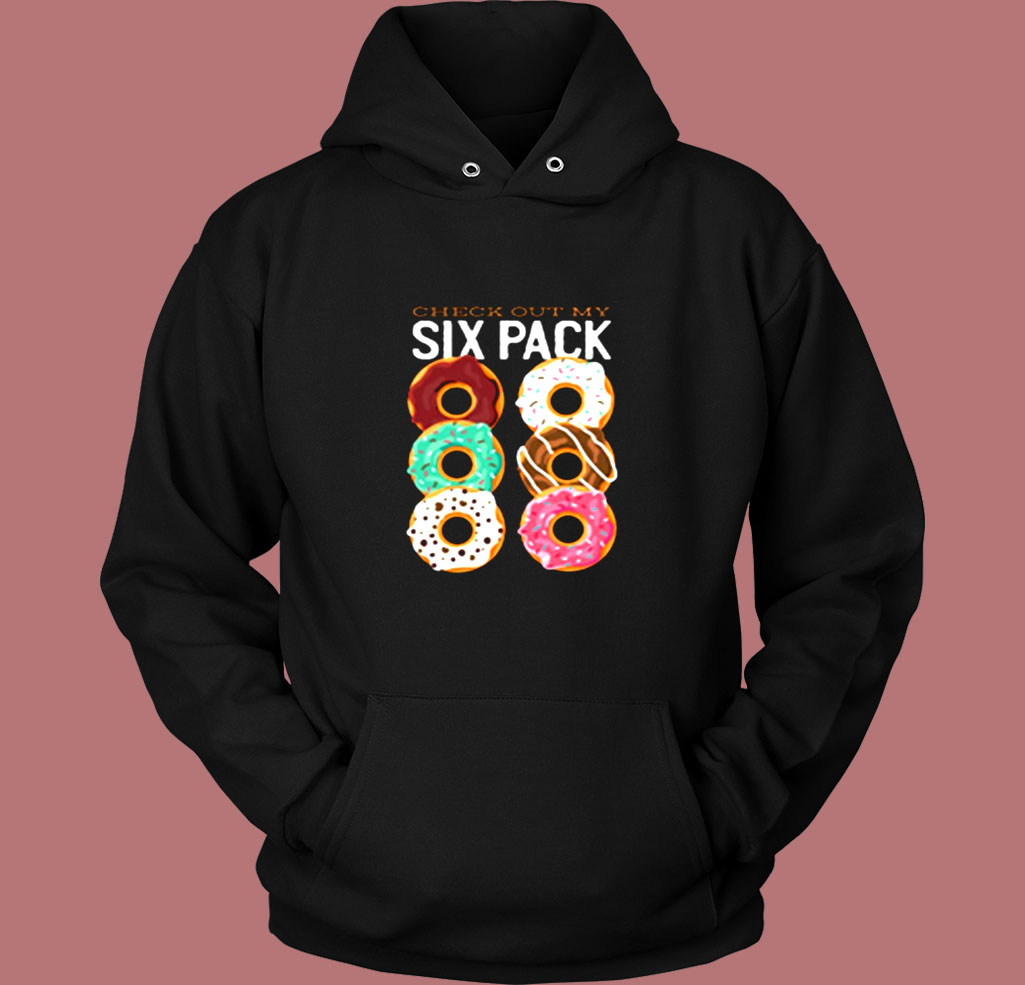 Donut Six Pack Vintage Hoodie Donut Six Pack Vintage Hoodie