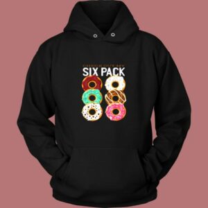 Donut Six Pack Vintage Hoodie 2