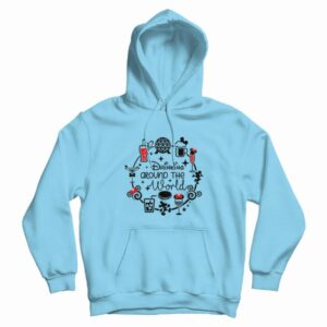 Drinking Around The World Funny Hoodie