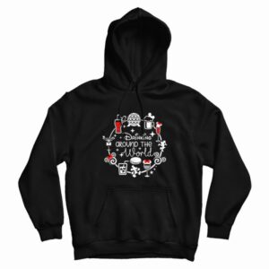 Drinking Around The World Funny Hoodie 3