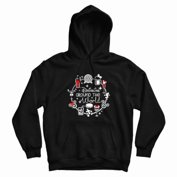 Drinking Around The World Funny Hoodie