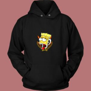 Drinking Beer With Bart Relax Party Vintage Hoodie