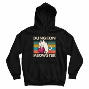 Dungeon meowster Vintage Hoodie 1