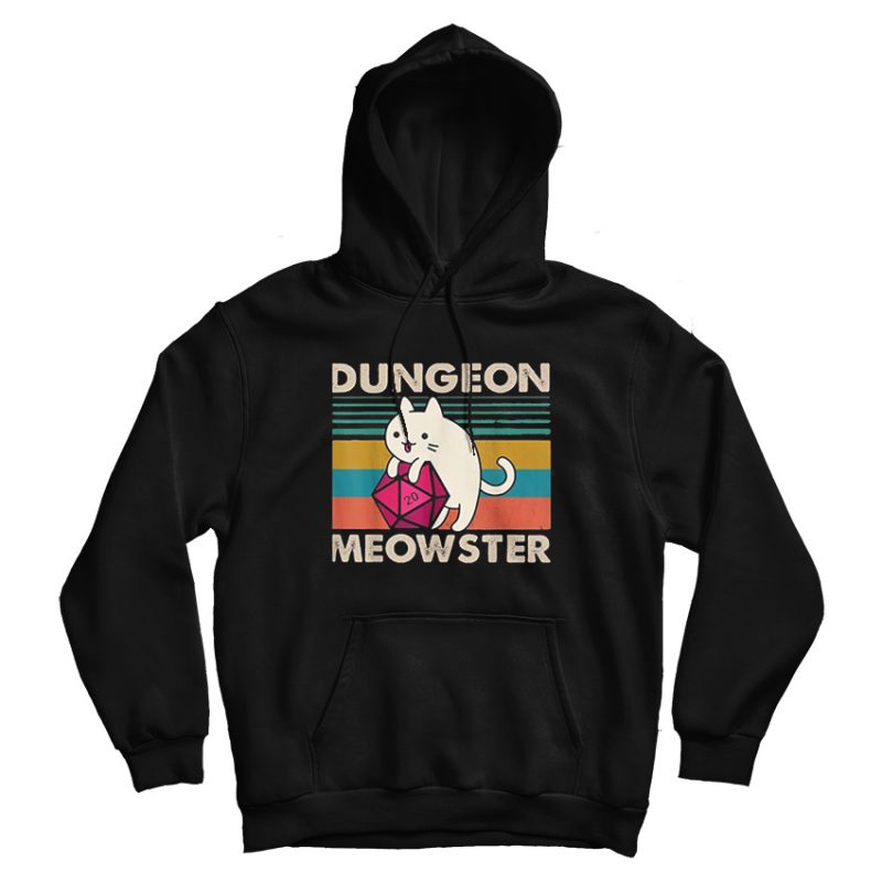 Dungeon meowster Vintage Hoodie Dungeon meowster Vintage Hoodie