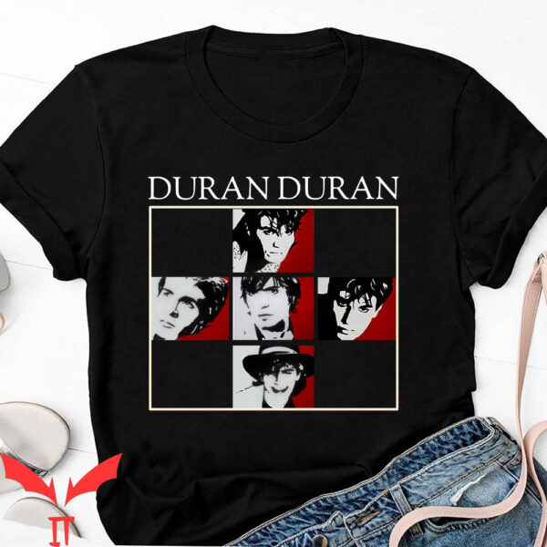 Duran Duran Tour T-Shirt 90s Vintage Rock Band Concert