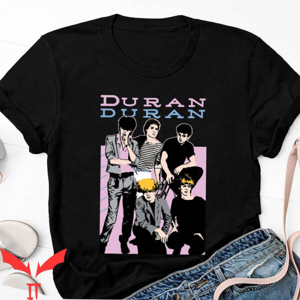 Duran Duran Tour T-Shirt Band Graphic 90s Vintage Merch