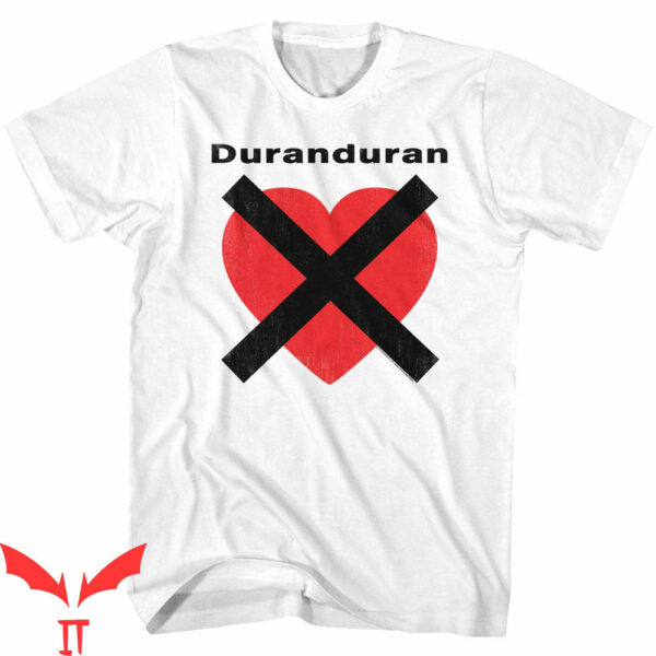 Duran Duran Tour T-Shirt Heart X Music Lovers 80’s
