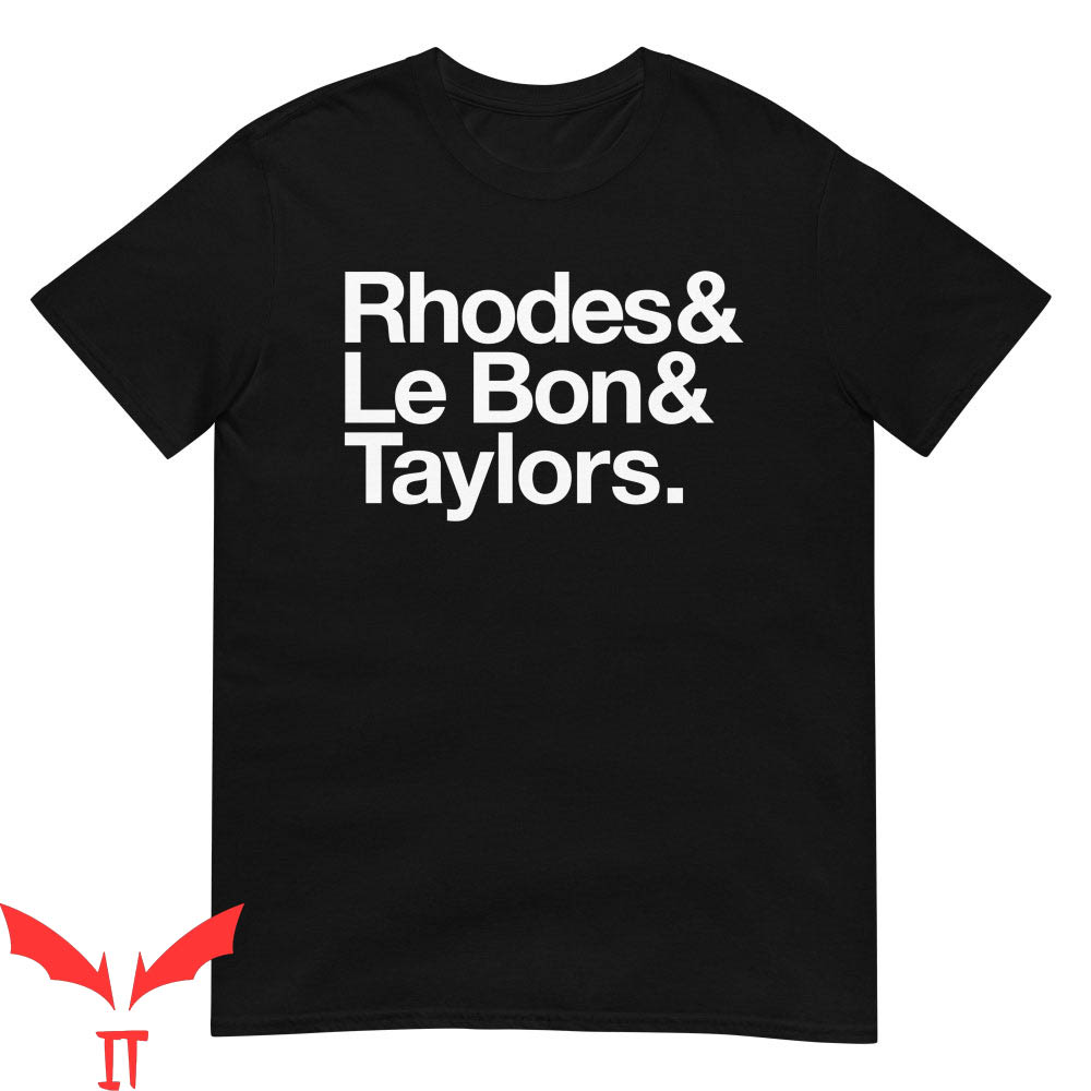 Duran Duran Tour T-Shirt Nick Rhodes Simon Le Bon Helvetica Duran Duran Tour T-Shirt Nick Rhodes Simon Le Bon Helvetica
