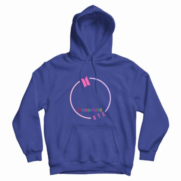 Dynamite BTS Neon Circle Hoodie