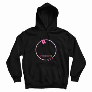 Dynamite BTS Neon Circle Hoodie 3
