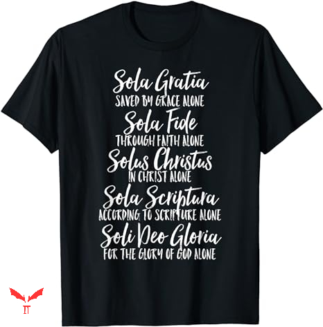 Five Below T-shirt Five Solas Five Below T-shirt Five Solas
