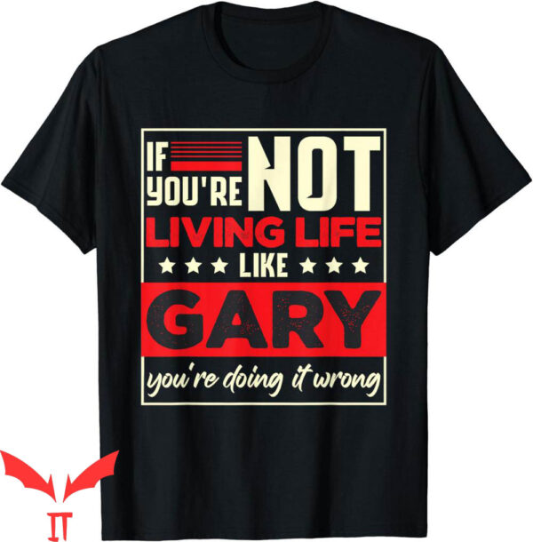 Gary Plummer Dallas T-Shirt Forename Fathers Day Gary