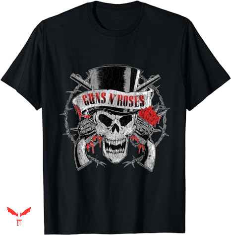 Guns N Roses Vintage T-shirt Hat Skull Guns N Roses Vintage T-shirt Hat Skull