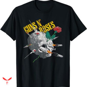 Guns N Roses Vintage T-shirt Needle Skull Vintage