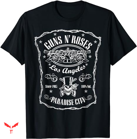 Guns N Roses Vintage T-shirt Paradise Label Guns N Roses Vintage T-shirt Paradise Label