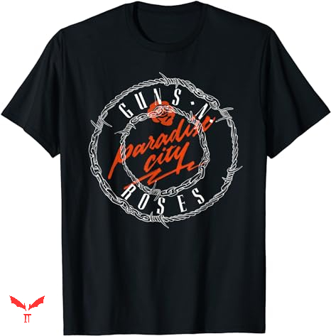 Guns N Roses Vintage T-shirt Paradise Logo Guns N Roses Vintage T-shirt Paradise Logo