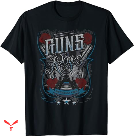 Guns N Roses Vintage T-shirt Reckless Life Guns Guns N Roses Vintage T-shirt Reckless Life Guns