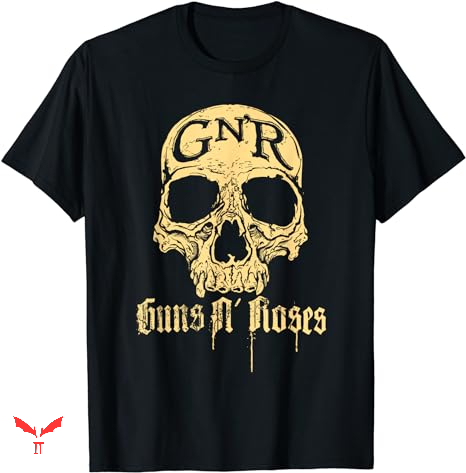 Guns N Roses Vintage T-shirt Skull Drip Guns N Roses Vintage T-shirt Skull Drip