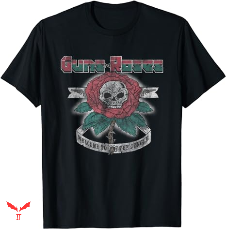Guns N Roses Vintage T-shirt Welcome To The Jungle Guns N Roses Vintage T-shirt Welcome To The Jungle