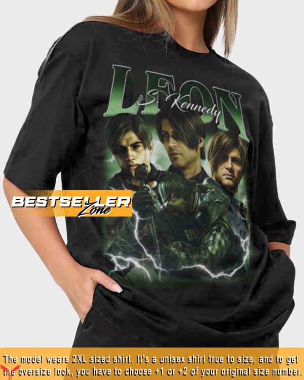 Leon Kennedy T-Shirt Character T-Shirt Trending