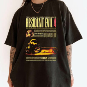 Leon Kennedy T-Shirt Evil Movie Fan T-Shirt Trending