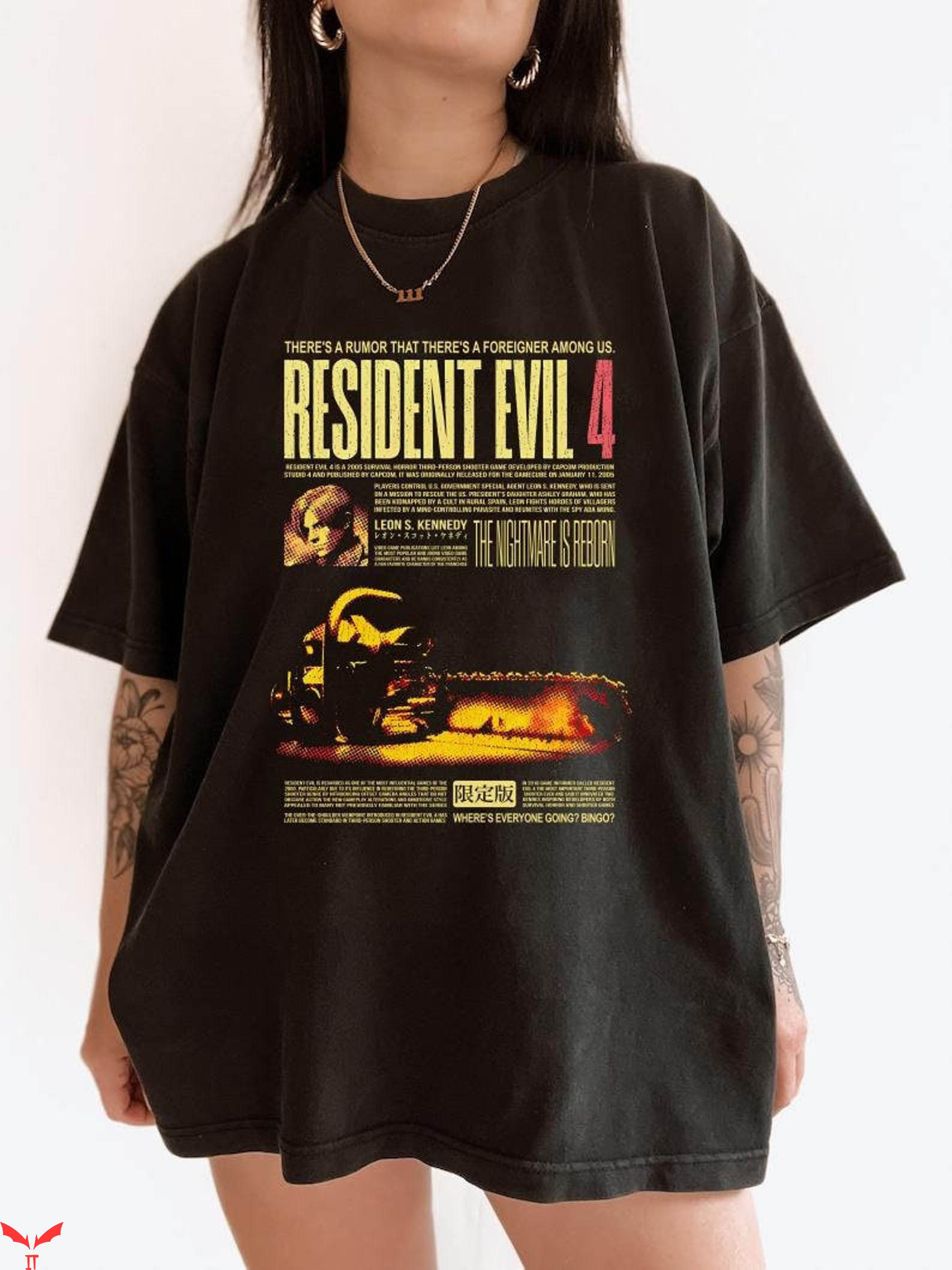 Leon Kennedy T-Shirt Evil Movie Fan T-Shirt Trending Leon Kennedy T-Shirt Evil Movie Fan T-Shirt Trending