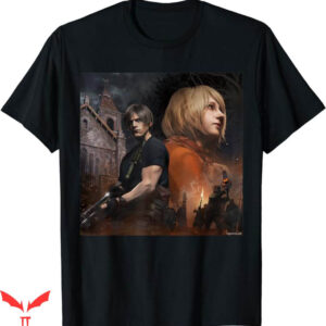 Leon Kennedy T-Shirt Leon And Ashley T-Shirt Trending
