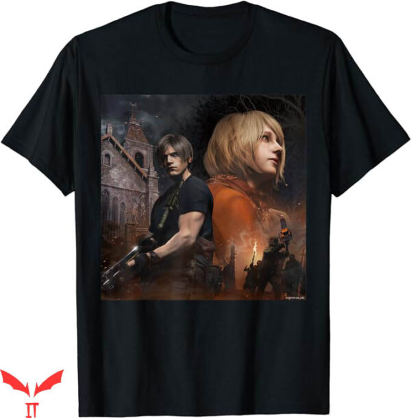 Leon Kennedy T-Shirt Leon And Ashley T-Shirt Trending