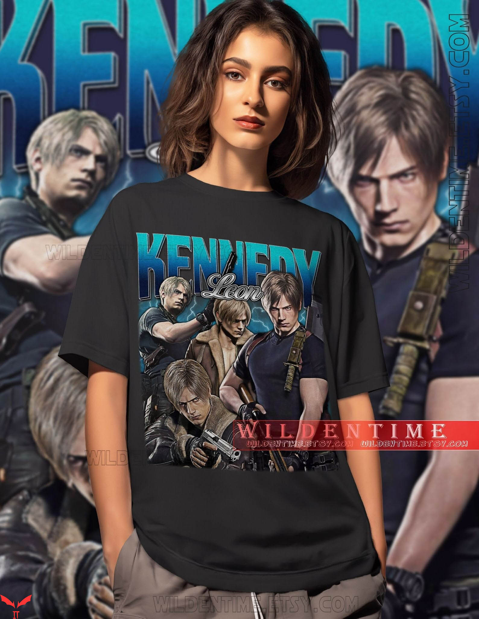 Leon Kennedy T-Shirt Leon S. Kennedy Vintage Shirt Trending Leon Kennedy T-Shirt Leon S. Kennedy Vintage Shirt Trending
