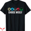 Magic The Gathering T-Shirt Choose Wisely Blue Red Green