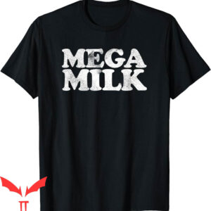 Mega Milk T-Shirt Anime Girl Cosplay Otaku Manga Nerd