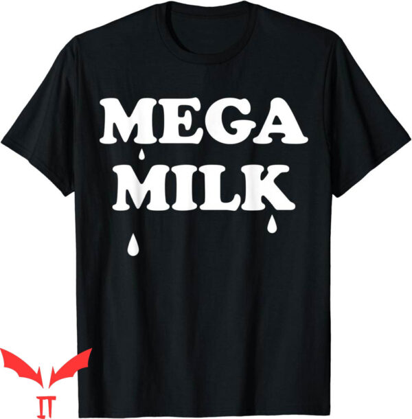 Mega Milk T-Shirt Japanese Anime Cosplay Hot Meme