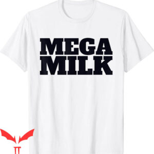Mega Milk T-Shirt Otaku Manga Nerd Funny Japanesse Meme